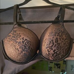 Elegant Black Lace Bra